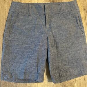 J.Crew Chambray Shorts, Women’s Size 0 – Casual & Stylish Summer Staple NWT